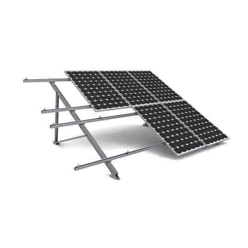 Sistema di montaggio a terra - SI-ESF-S-SP2V - Solar Innova Green Technology - per sistemi a isola / solare / per applicazioni fotovoltaiche