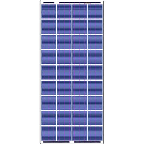 Pannello fotovoltaico in silicio policristallino - SI-ESF-M-P156-36 - Solar Innova Green Technology - colorato