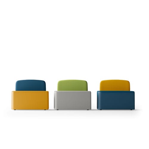 Chauffeuse contemporanea - MANTRA - ARTE & D SRL - in pelle