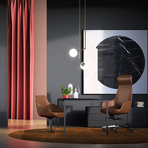 Poltrona direzionale contemporaneo - METROPOLITAN Edi & Paolo Ciani Design - ARTE & D SRL - in ecopelle / in pelle / in tessuto