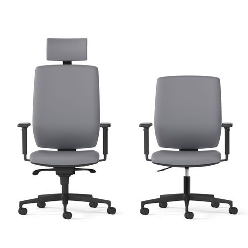 Sedia da ufficio contemporanea - MIRAI - ARTE & D SRL - da interno / in tessuto / in ecopelle