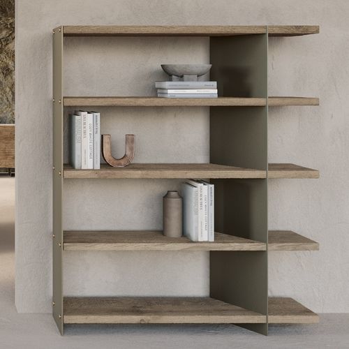 Libreria contemporanea - Graft  - Nature Design - in rovere / in noce americano / in quercia naturale