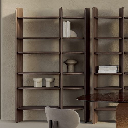 Libreria contemporanea - Nook - Nature Design - in rovere / in noce americano / in quercia naturale