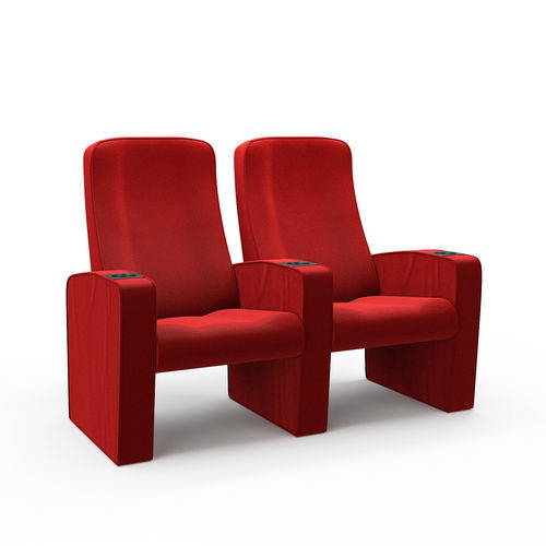 Poltrona per cinema in tessuto - ST OMAR - FERCO SEATING SYSTEMS M SDN BHD - in pelle / per teatro / arancione
