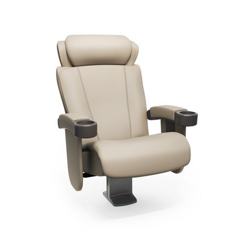 Poltrona per cinema in ecopelle - OPUS - FERCO SEATING SYSTEMS M SDN BHD - in pelle bovina / in legno / per teatro