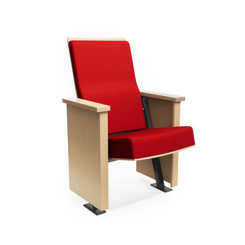 Poltrona per auditorium contemporanea - MBS - FERCO SEATING SYSTEMS M SDN BHD - in tessuto / in pelle / in ecopelle