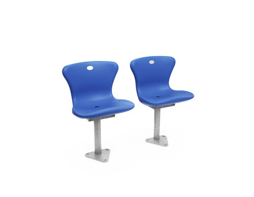 Sedia per gradinata ribaltabile - FCB-S - FERCO SEATING SYSTEMS M SDN BHD - contemporanea / ad alta resistenza / resistente agli UV