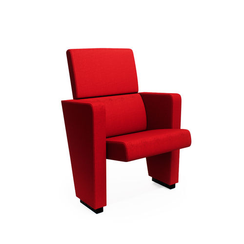Poltrona per auditorium contemporanea - K1 - FERCO SEATING SYSTEMS M SDN BHD - in tessuto / in pelle / impiallacciata in legno
