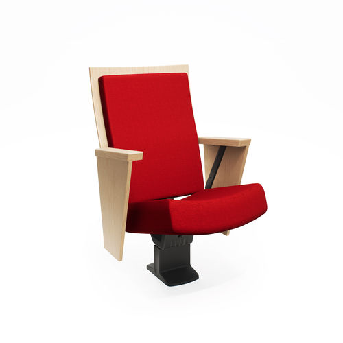Sedia per auditorium contemporanea - STAR THEATRE - FERCO SEATING SYSTEMS M SDN BHD - da interno / da esterno / in tessuto
