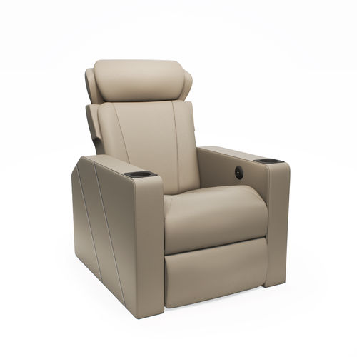 Poltrona per cinema in tessuto - OPUS ZERO WALL - FERCO SEATING SYSTEMS M SDN BHD - in pelle / contract / nera