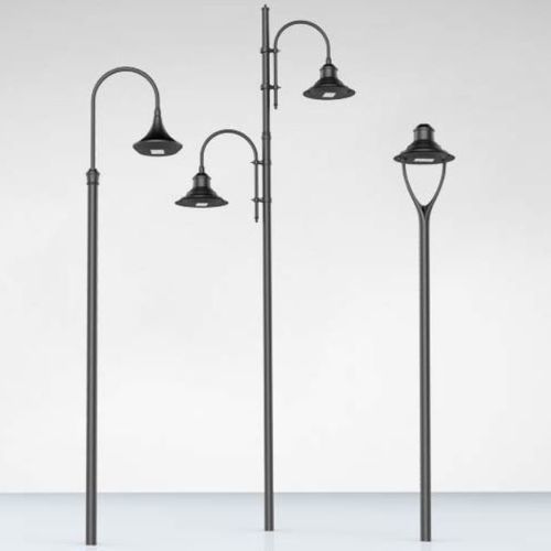 Palo di illuminazione - FE - Ghisamestieri - in acciaio inossidabile