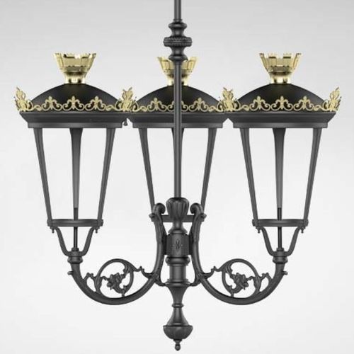 Lampadario contemporaneo - 25, 30, VENEZIA - Ghisamestieri - in acciaio / con 3 punti luce / contract