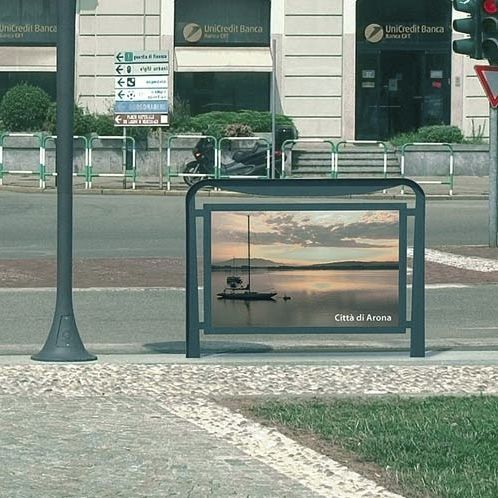 Barriera di protezione - ARONA - Ghisamestieri - fissa / in acciaio / urbana