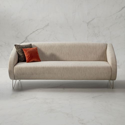 Divano compatto - LAB - Raga - contemporaneo / in tessuto / con braccioli