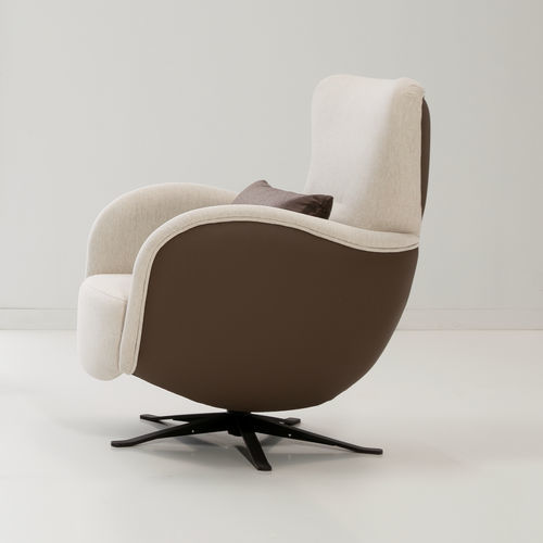 Poltrona contemporanea - Mariposa - Raga - in tessuto / in pelle / in ecopelle