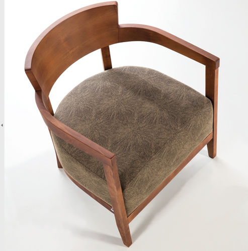 Poltrona contemporanea - Lobby - Raga - in tessuto / in pelle / in ecopelle