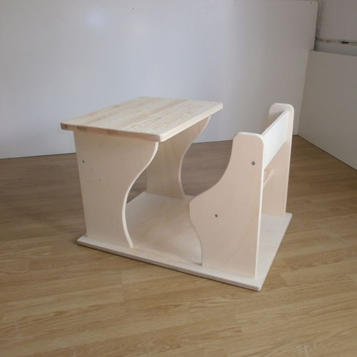 Set tavolo e panca contemporaneo - PIKLER®  - Ergokids - in legno / per bambini / per uso residenziale