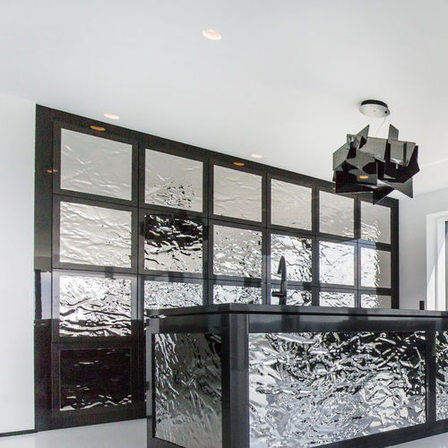 Cucina contemporanea - Luis Design - in legno / in marmo / in pietra naturale