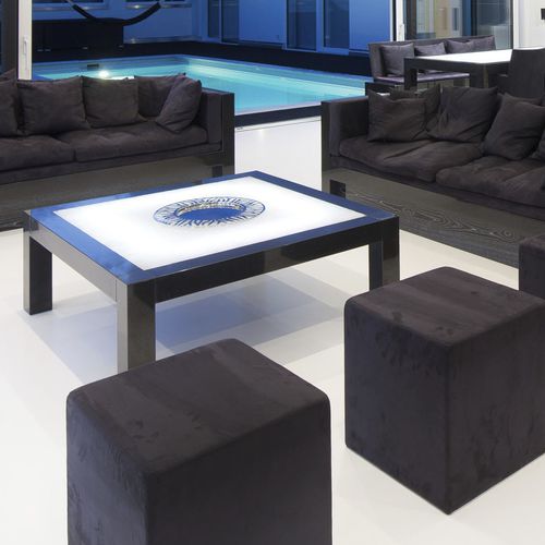 Tavolino basso contemporaneo - Luis Design - in marmo / in granito / in quarzo