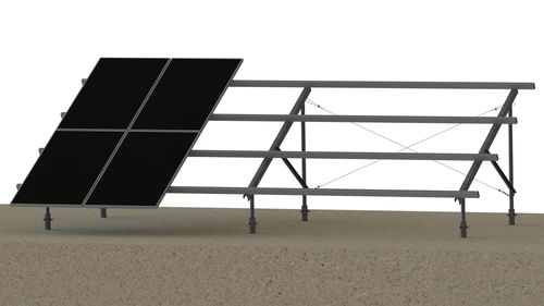 Sistema di montaggio a terra - PARK TEGRA GROUND ANCHOR - sunfixings - per sistemi a isola / solare / per applicazioni fotovoltaiche