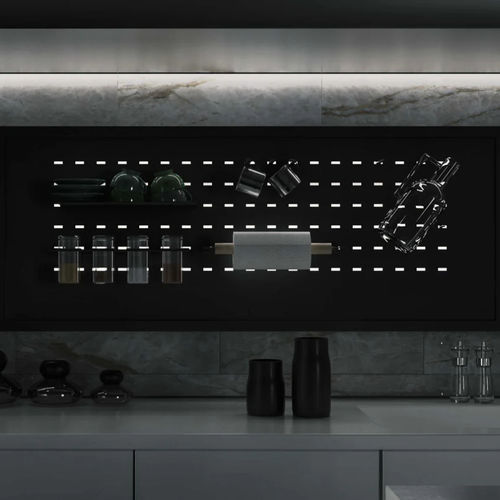 Sistema di scaffali a muro - BACK LUX - Damiano Latini srl - contemporaneo / in metallo / per uso residenziale