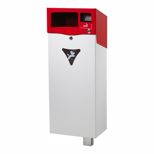 Portarifiuti pubblico - TANGO 60L: 7674-0129 - ROBI AG - per raccolta differenziata / da terra / da parete
