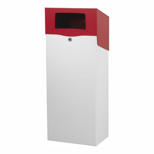 Portarifiuti pubblico - TANGO 60L : 7664-0009 - ROBI AG - per raccolta differenziata / da terra / da parete