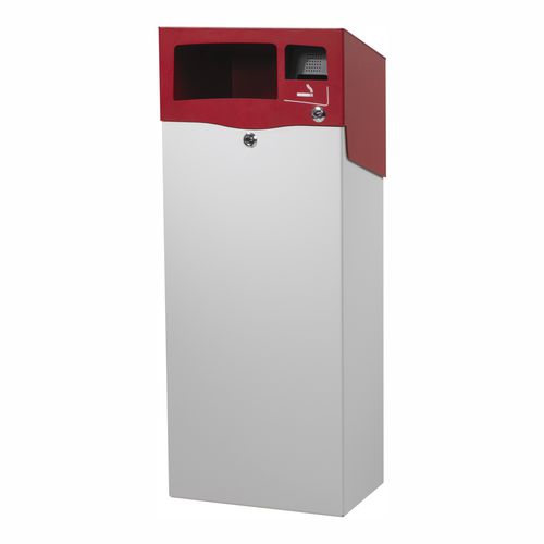 Portarifiuti pubblico - TANGO 60L: 7674-0029 - ROBI AG - per raccolta differenziata / da terra / da parete