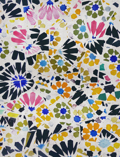 Tappeto contemporaneo - GAUDI - Rug's Society - a fiori / in lana / in seta