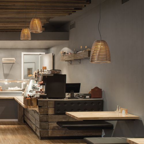 Lampada a sospensione - TWIST - Novolux Lighting - in faggio / contemporanea / con cavo