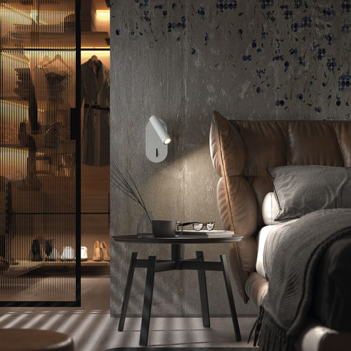 Applique contemporanea - 704B-L0103B-01 - Novolux Lighting - da interno / in acciaio / in PMMA