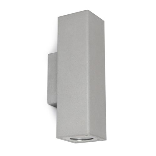Applique contemporanea - 965A-G21X1A-NN - Novolux Lighting - da esterno / in calcestruzzo / quadrata