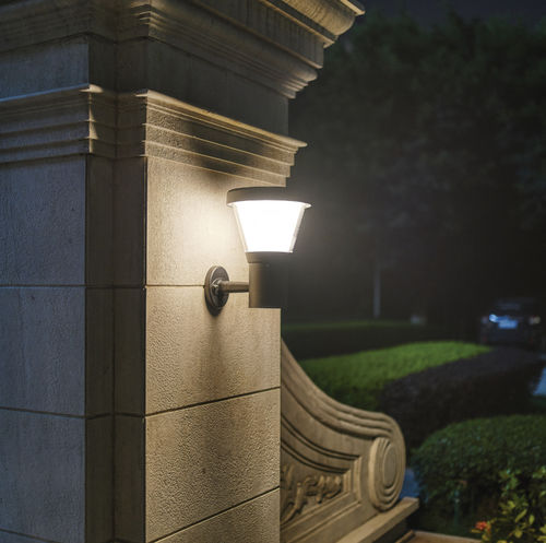 Applique contemporanea - ERGO - Novolux Lighting - da esterno / in alluminio / conica