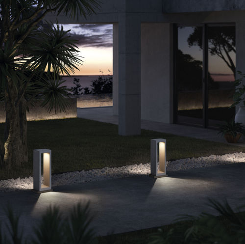 Lampada da pavimento - STONE - Novolux Lighting - in calcestruzzo / contemporanea / con cavo