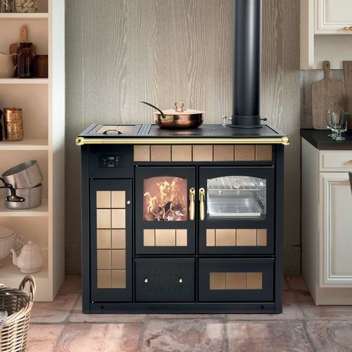 Blocco cottura per caldaia - TERMOCUCINA K-KP - Klover - a legna / 1  fuoco / 1 forno