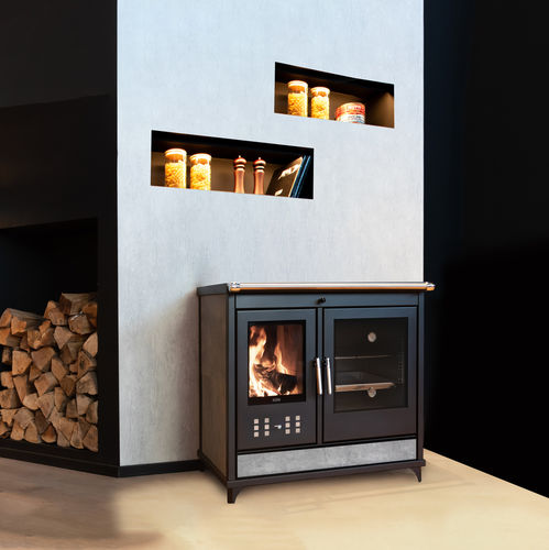 Blocco cottura per caldaia - STAR 90 CLASSIC - Klover - a legna / 1  fuoco / 1 forno
