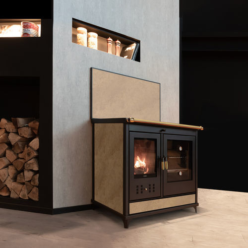 Blocco cottura per caldaia - STAR 90 COUNTRY - Klover - a legna / 1  fuoco / 1 forno