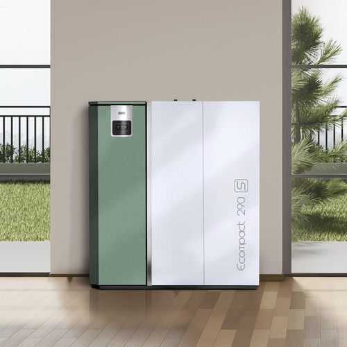 Caldaia a pellet - ECOMPACT 290S - Klover - unicamente per riscaldamento / residenziale / da interno