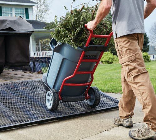 Carrello a mano porta-bottiglia - BRUTE® : CONSTRUCTION AND LANDSCAPE DOLLY - Rubbermaid Commercial Products - in acciaio