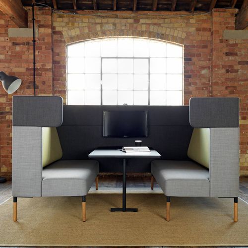 Divano modulare - FOUR®US - Ocee Design - design scandinavo / in tessuto / acustico