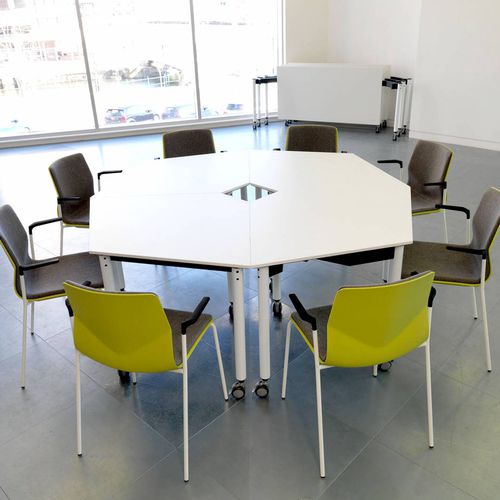 Tavolo da riunione contemporaneo - KITE® - Ocee Design - in legno / rettangolare / quadrato