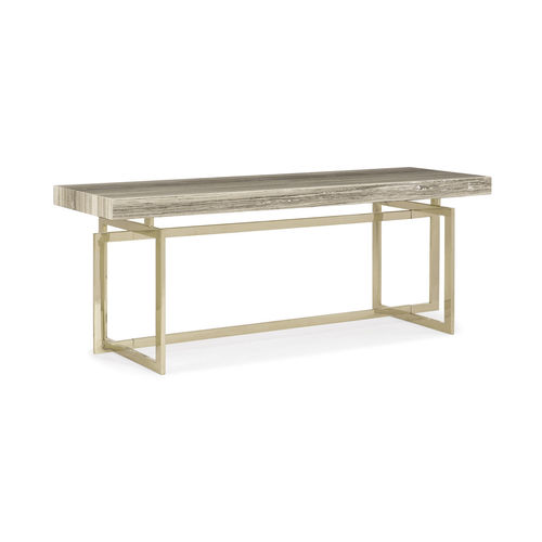 Consolle contemporanea - 4 EVER A CLASSIC - CARACOLE - in gres / con supporto in metallo / rettangolare