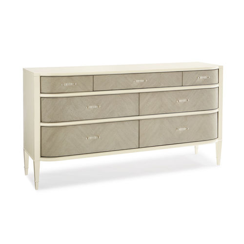 Cassettone contemporaneo - DRESS FOR SUCCESS - CARACOLE - in rovere / con cassetti / 7 cassetti
