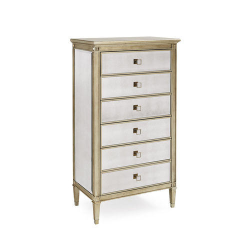 Cassettiera classica - BEAUTY-FULL - CARACOLE - in legno / in vetro / in metallo laccato