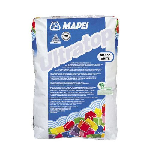 Malta autolivellante - ULTRATOP - MAPEI GB - per calcestruzzo / per massetto / idraulica