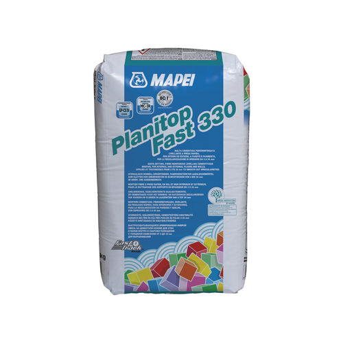 Malta di rasatura autolivellante - PLANITOP FAST 330 - MAPEI GB - per calcestruzzo / per cemento / fibrorinforzata