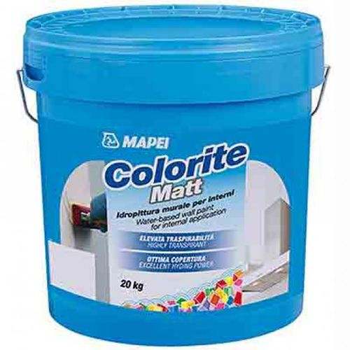 Pittura di protezione - COLORITE - MAPEI GB - di rasatura / indoor / per muro