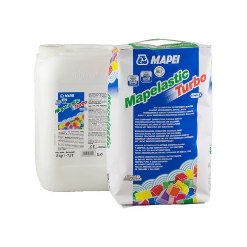 Malta di tenuta - MAPELASTIC TURBO - MAPEI GB - per calcestruzzo / per massetto / per cemento