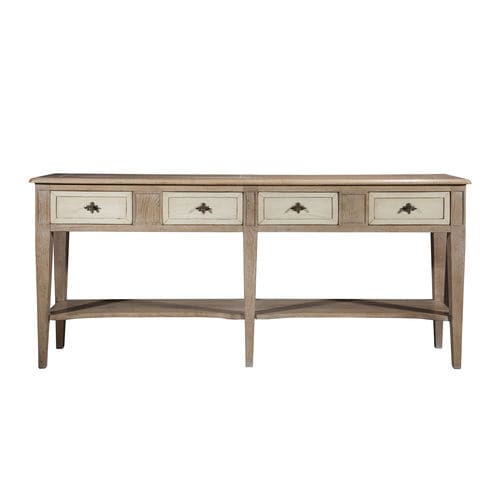 Consolle classica - FAUBOURG - Michel Ferrand - in legno / con supporto in legno / rettangolare
