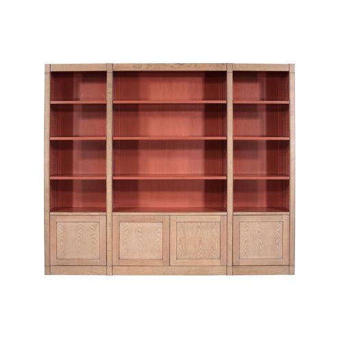 Libreria modulare - HAUSSMANN - Michel Ferrand - contemporanea / in legno / grigia